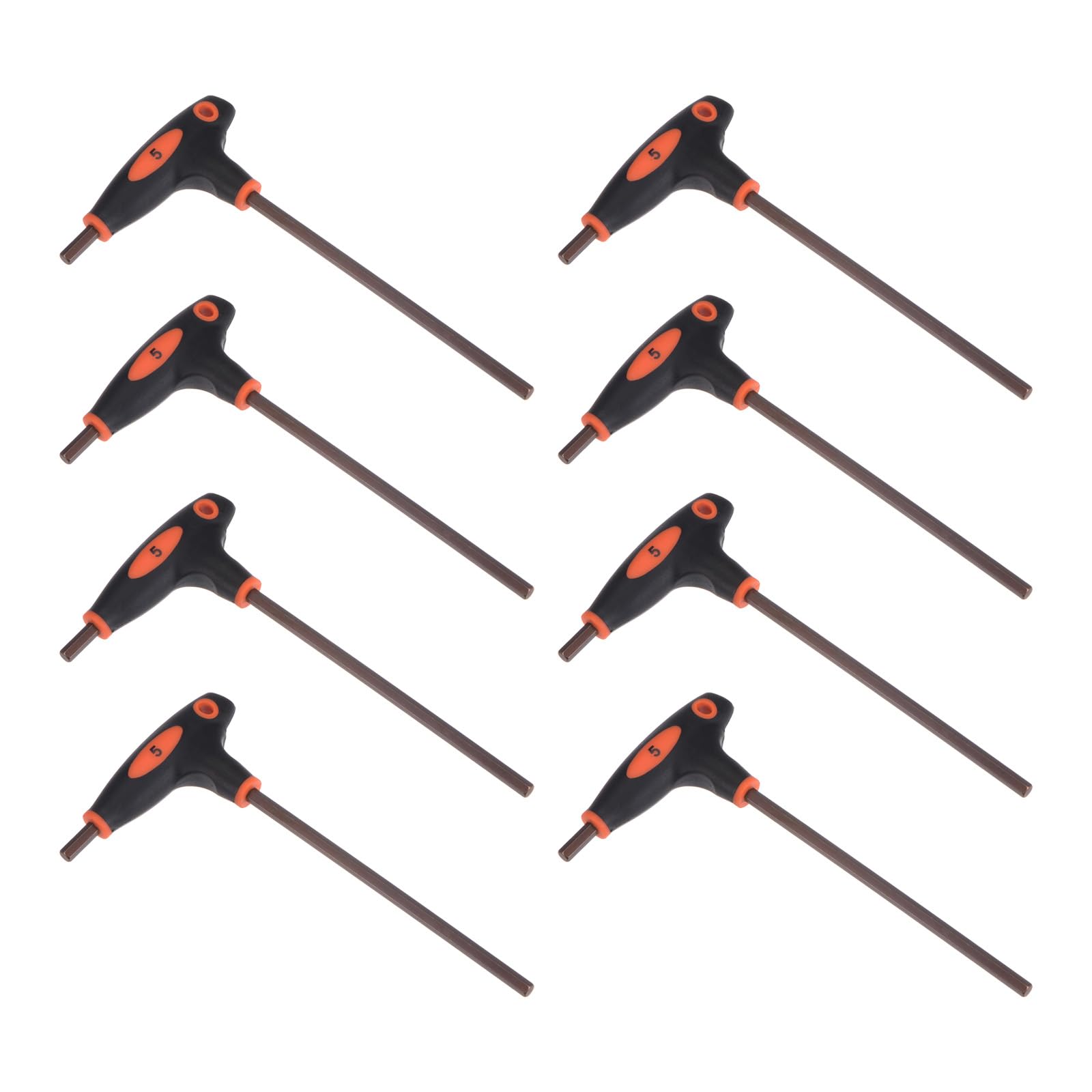 Clé hexagonale 5mm en acier S2 uxcell de haute résistance pour mécanique