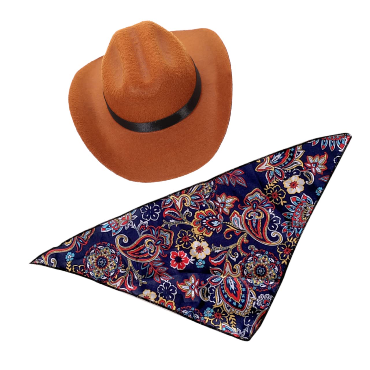 Yardwe Lot De 5 Casquettes Amusantes pour Animaux De Compagnie Bandanas pour Chiens Et Chats pour Fêtes Mariages Et Festivals