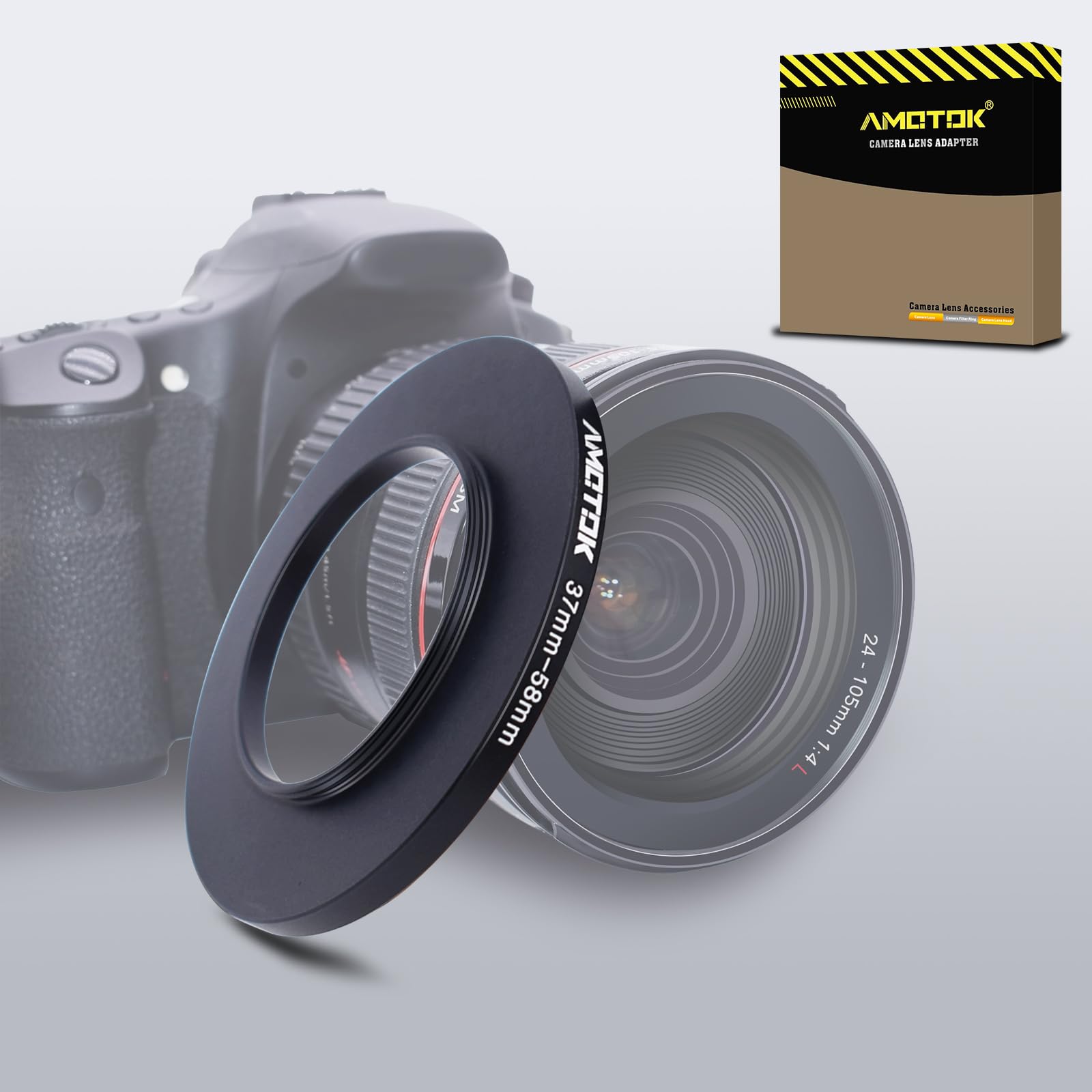 72mm Lens to 52mm Camera Lens Adapter,72mm to 52mm Filter Step-Down Ring Adapter Ring,Compatible All 52mm Filter Accessory — view 36