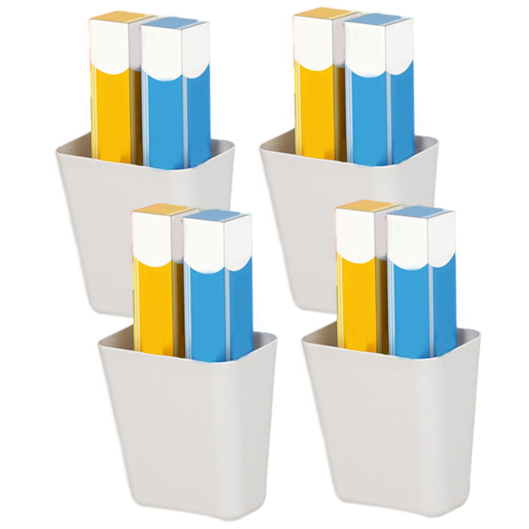 Portavasos de pared autoadhesivos para organizar el dormitorio y la cocina con orden