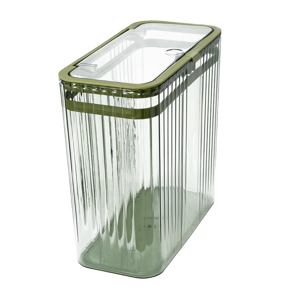 Bathroom Trash Can with Lid3 5 Gallon Garbage Can for Bedroom Office Plastic Slim Waste Basket with Press