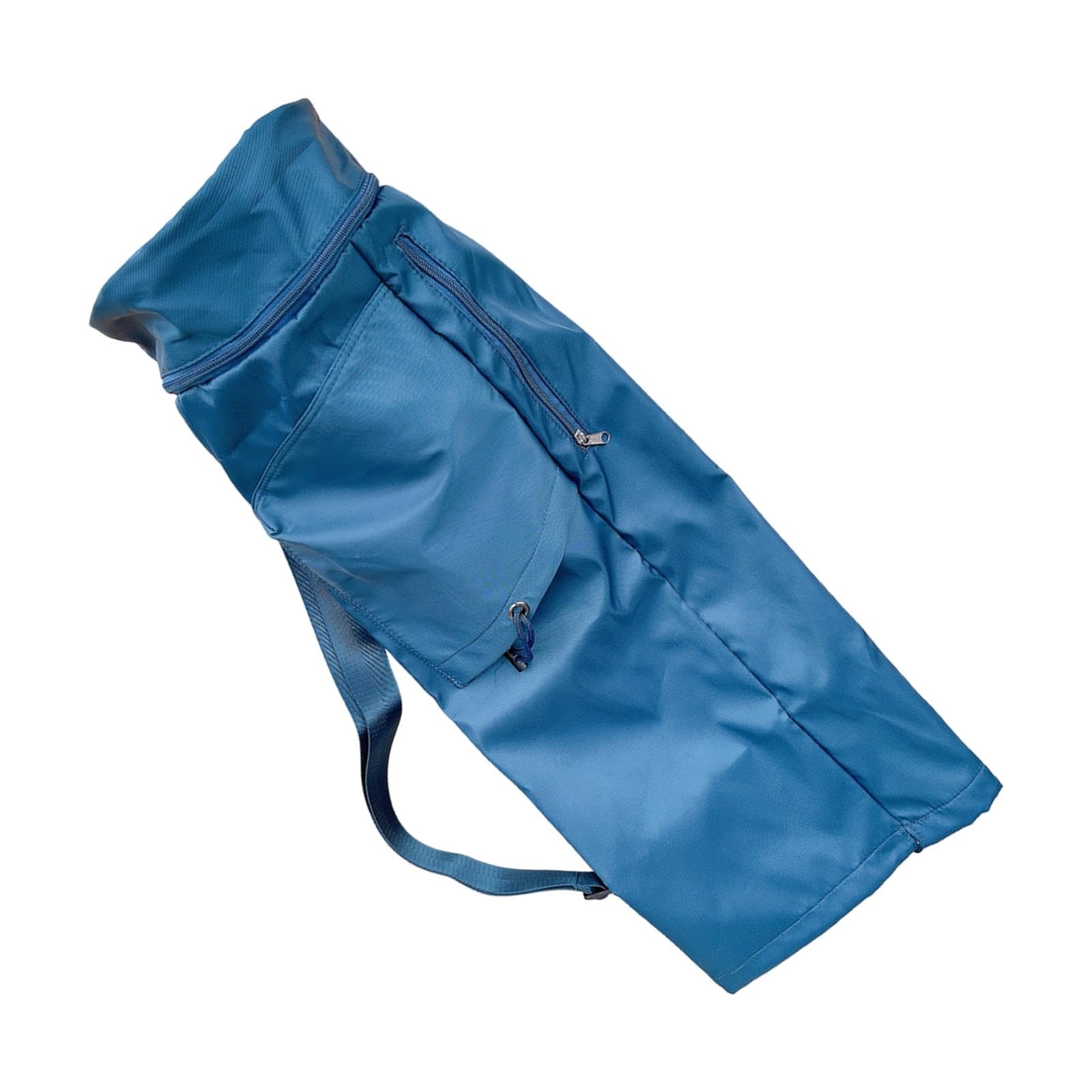 ATORSE Yoga Mat Bag Waterproof Sports Gym Bag Yoga Mat Carrier for Fitness Exercise Blue-image-48