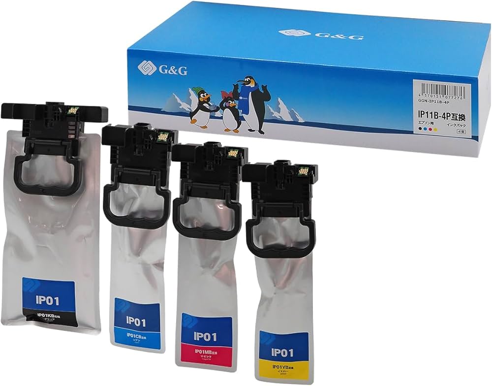 Amazon.co.jp: Ninestar G&G エプソン用 互換インクパック IP01KB Amazon.co.jp: Ninestar G&G エプソン用 互換インクパック IP01KB