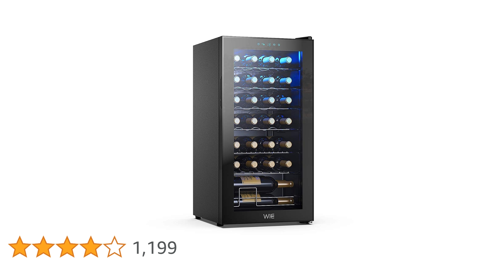 WIE 28本 ワインクーラー WIWCJC28BADX 未開封 ワインセラー Amazon.co.jp: WIE ワインセラー 28本収納 省エネ エコ 振動抑制
