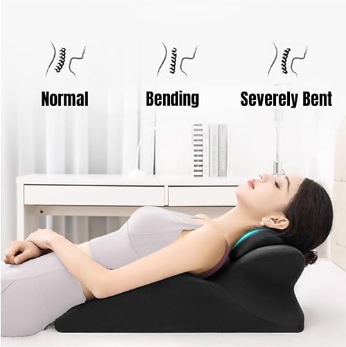 Miniatura 3 de Almohada para pareja para intimidad y apoyo, cuña de espuma viscoelástica de 27, posición perfecta al instante, soporte lumbar y cuello, comodidad