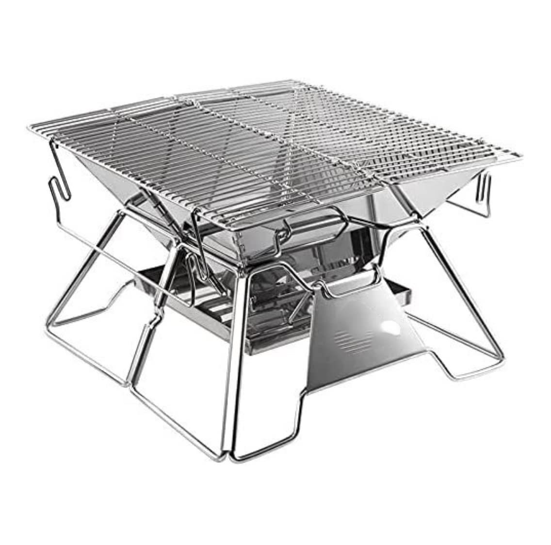 Outdoor Cooking Charcoal Barbecues Portable Folding BBQ Grill Stove Camping Barbecue Stove Barbecue Grill Camping Picnics