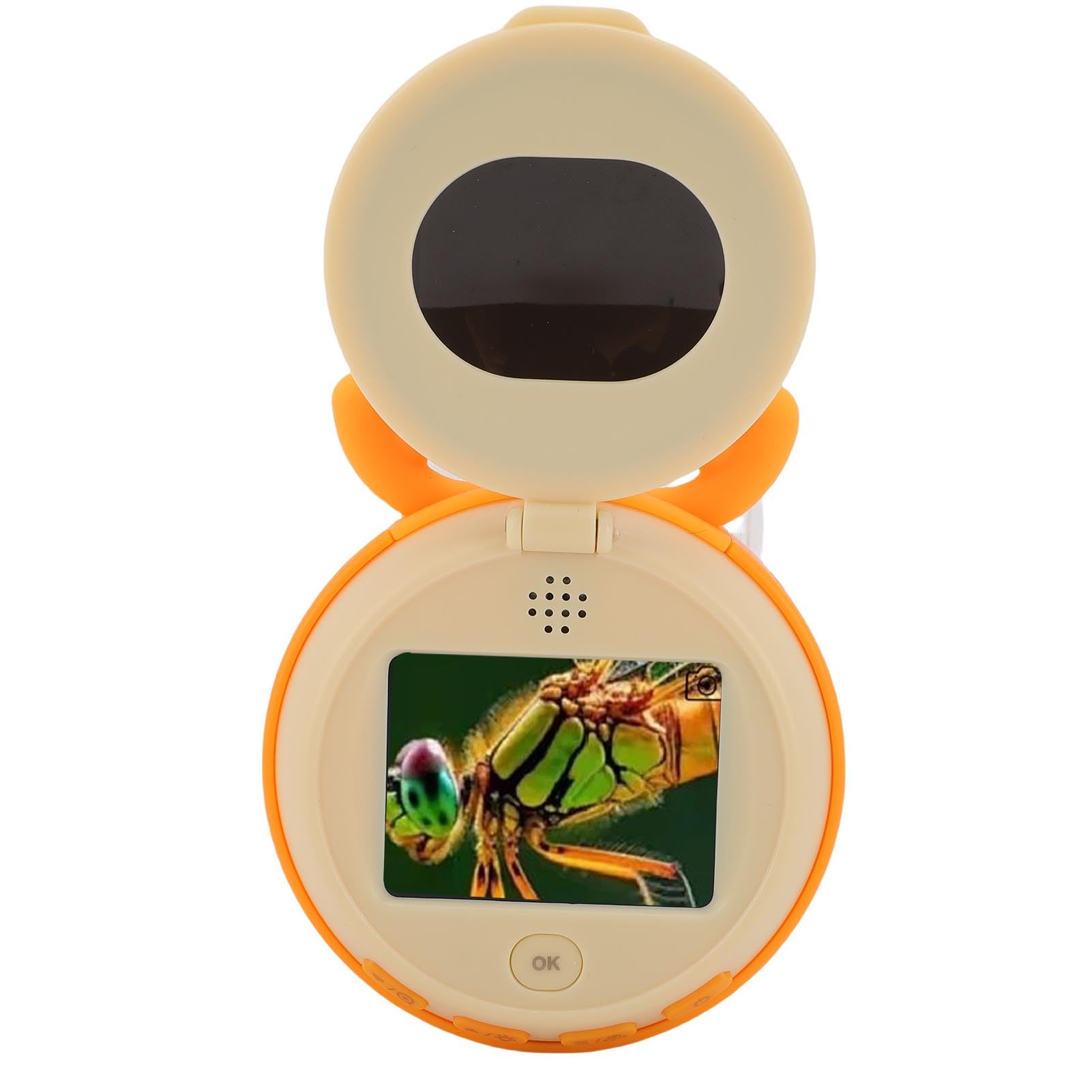 GOWENIC Microscopio Digital para Niños 2 Pulgadas LCD 7 LED Ajustable