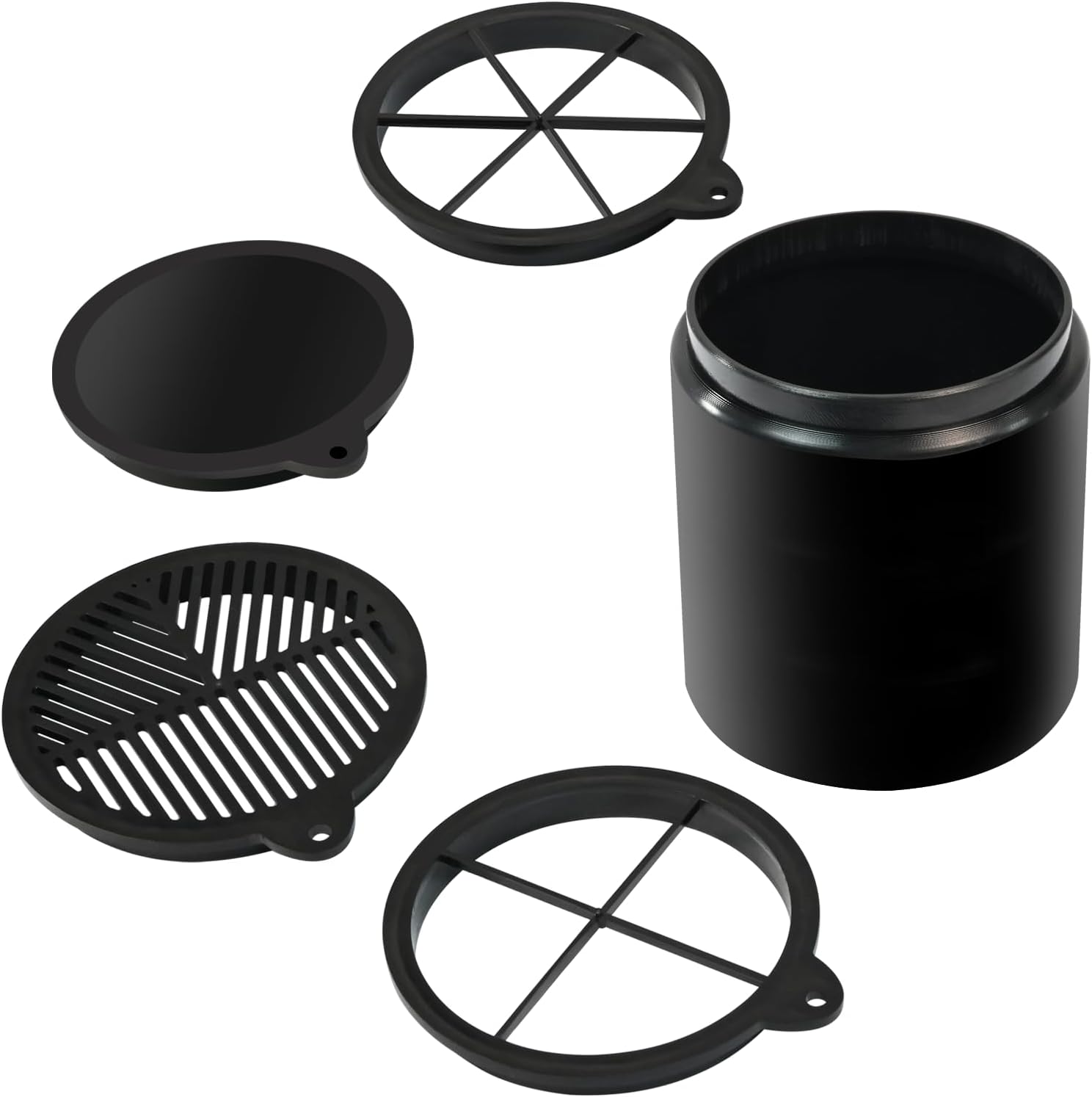 S50 Telescope Dew Shield Combination, Bahtinov mask, Cap Cover and Diffraction Spike Set Compatible with ZWO SeeStar S50 Telescope