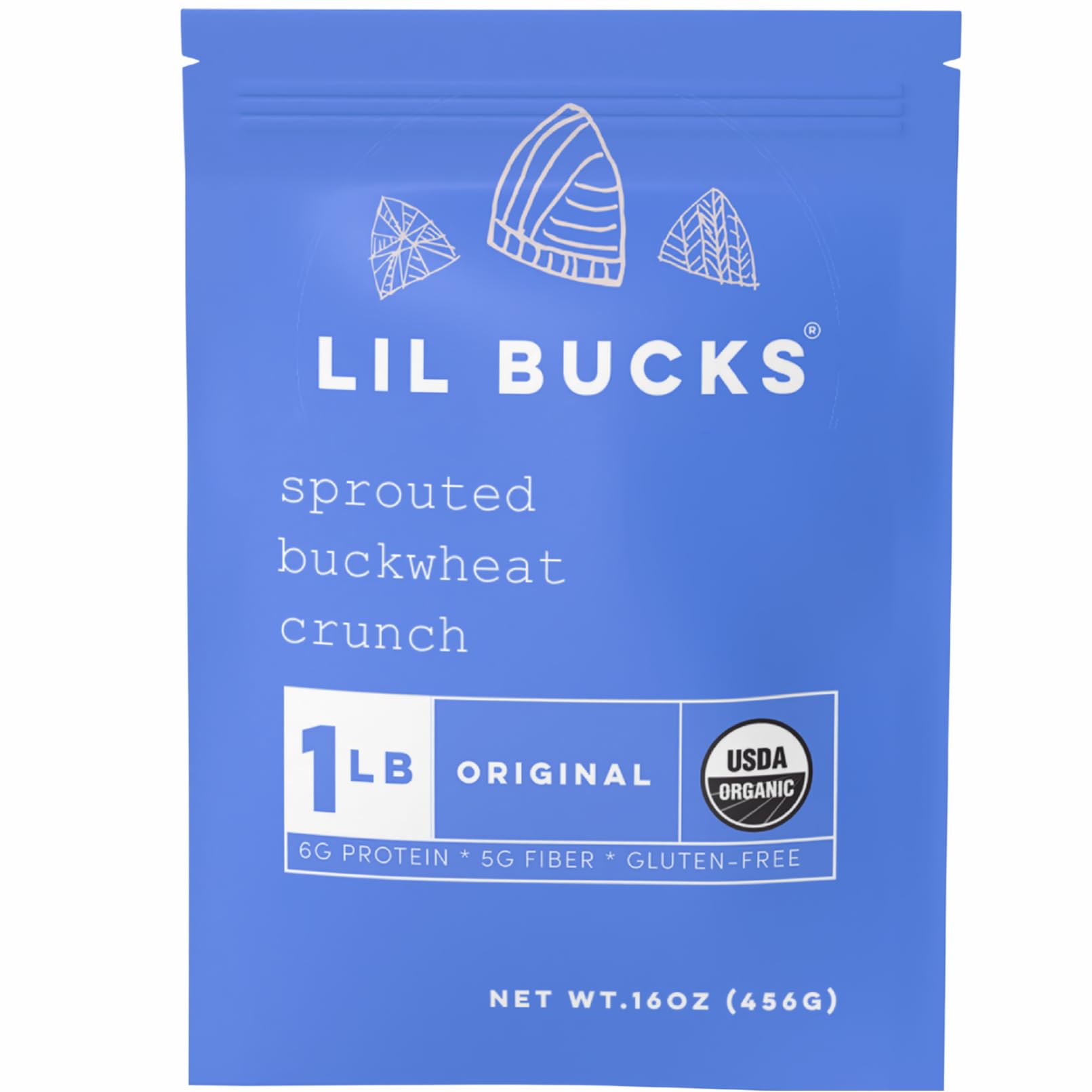 Lil Bucks Sprouted Buckwheat Seeds