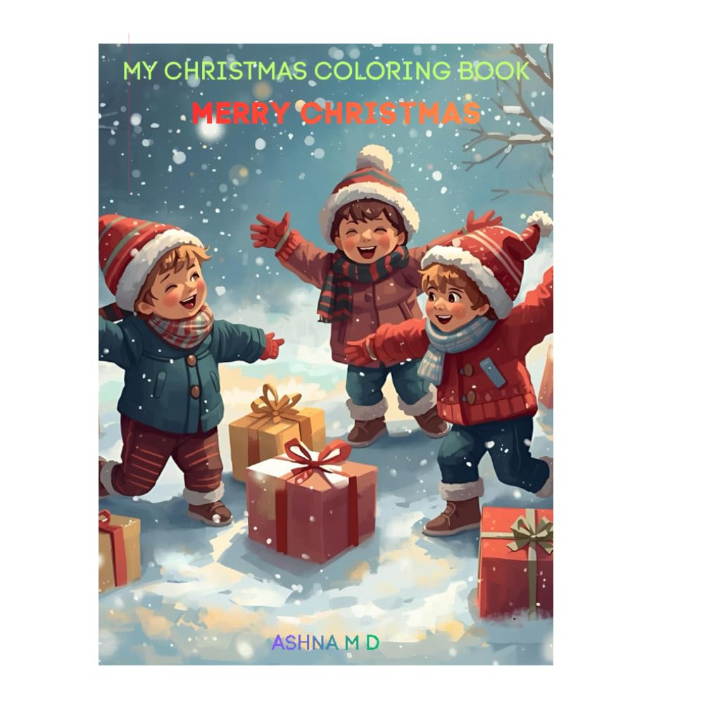 MERRY CHRISTMAS: My Christmas Coloring Book