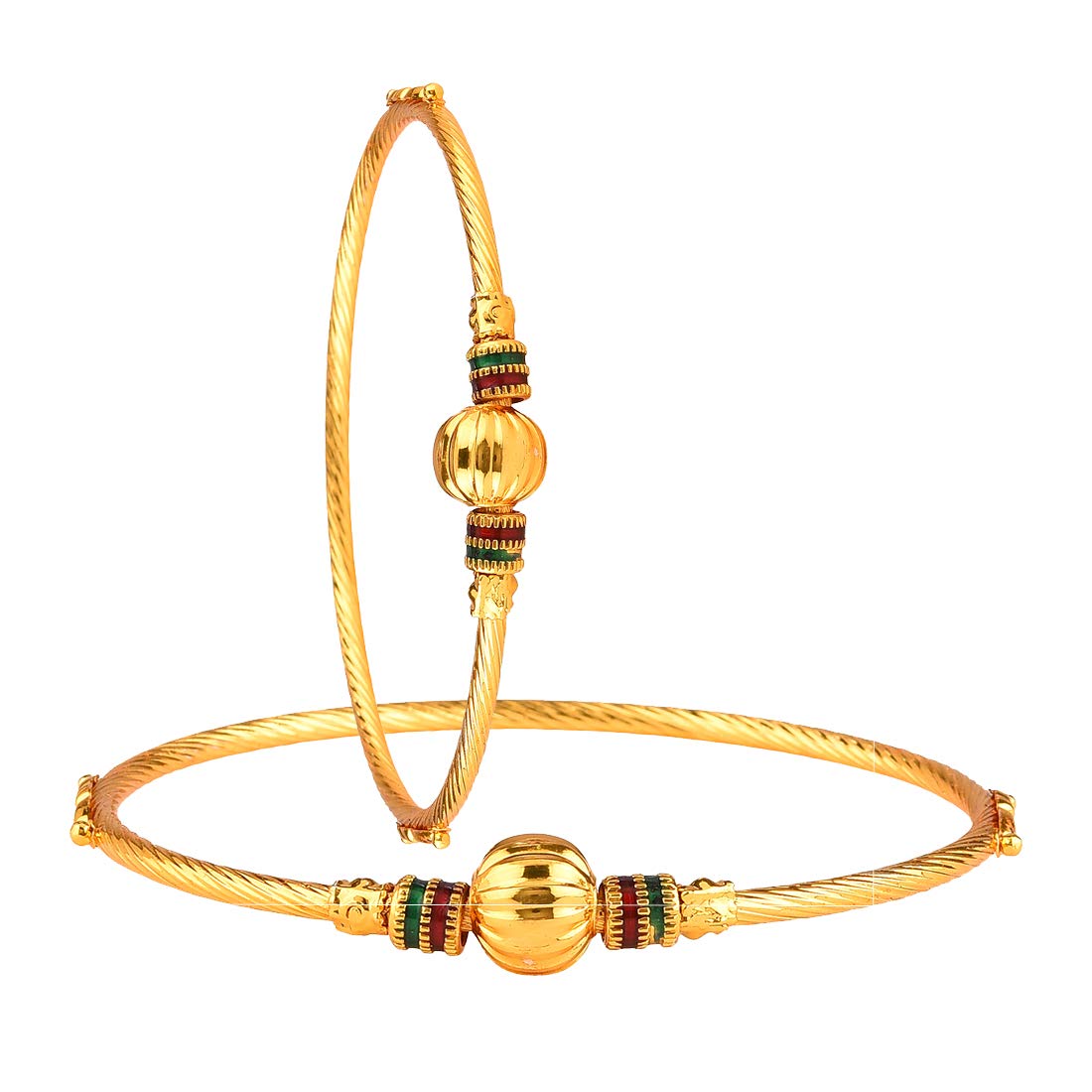 ZENEMEBangle Gold Plated Traditional Hanuman Inspired Trendy Designer Bangle Jewellery For Girl and Women