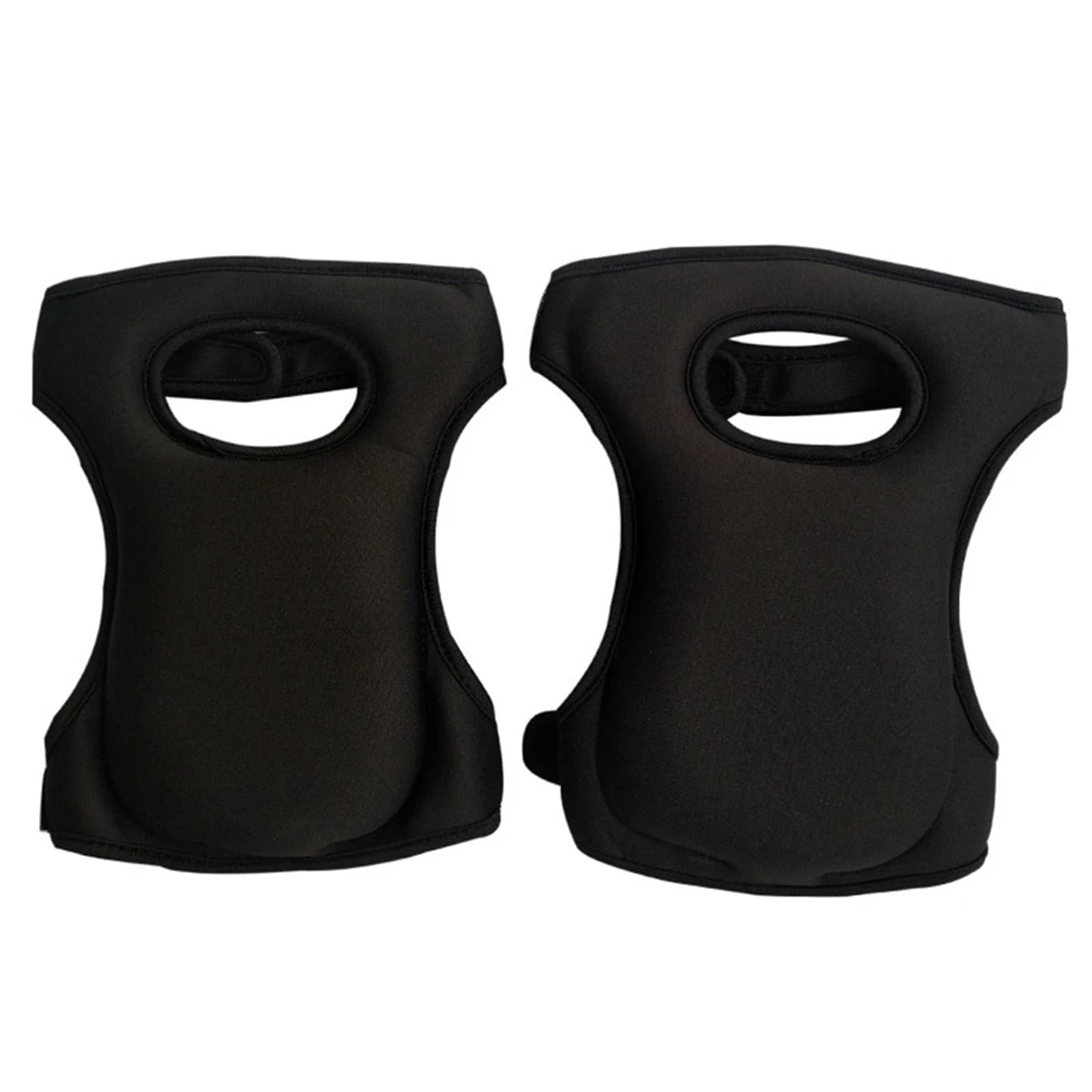 Rodilleras de jardín 2 uds., rodilleras doble capa Gel-espuma for suelo, cómodo cojín for arrodillarse for tareas domésticas Para Bricolaje Herramientas(Black)