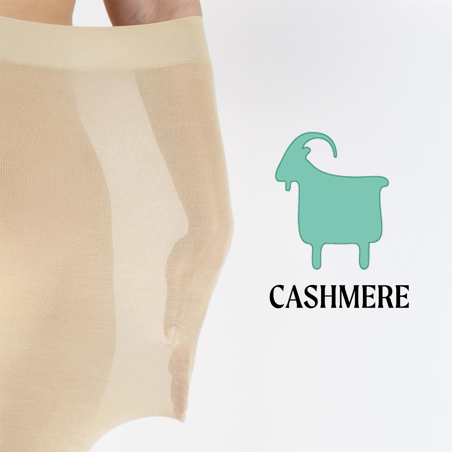 CALZITALY Ciepły Kobiety Collants en Laine Mate pour Femme | Collants en Cachemire | Chaussettes de Couverture | 150 Den | Noir, Bleu | S M L Xl (1 w zestawie)