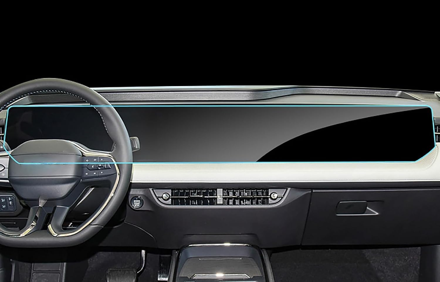Pellicola Protettiva Auto per Ford EVOS 2022-2024 (Integrated Screen)