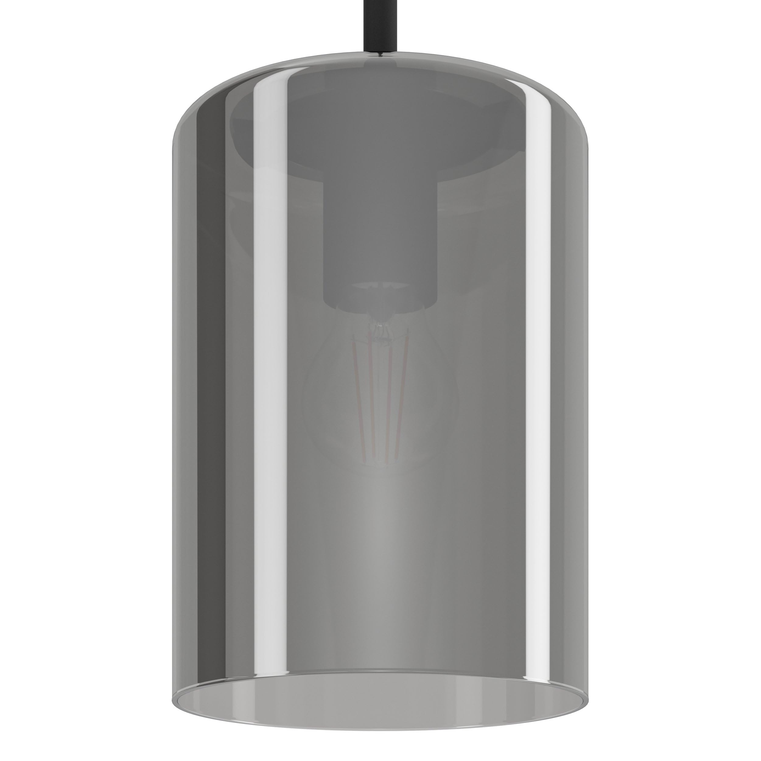 Eglo Suspension Cadaques 1, lampe suspendue 1 flamme, élégante, suspension