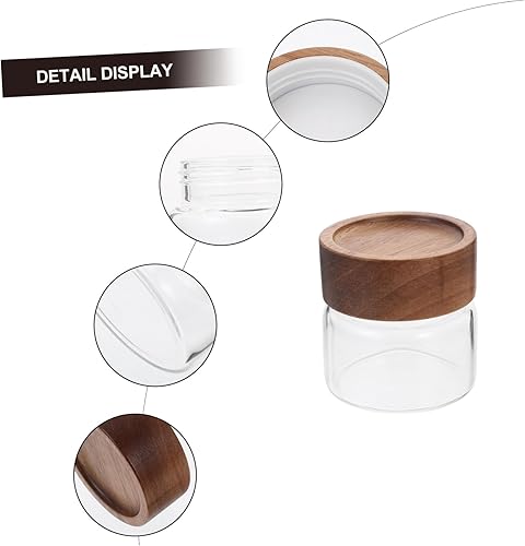 Miniatura 5 de Recipientes para alimentos Vidrio Café Recipiente hermético Recipientes de vidrio para alimentos Contenedor de café de vidrio para alimentos