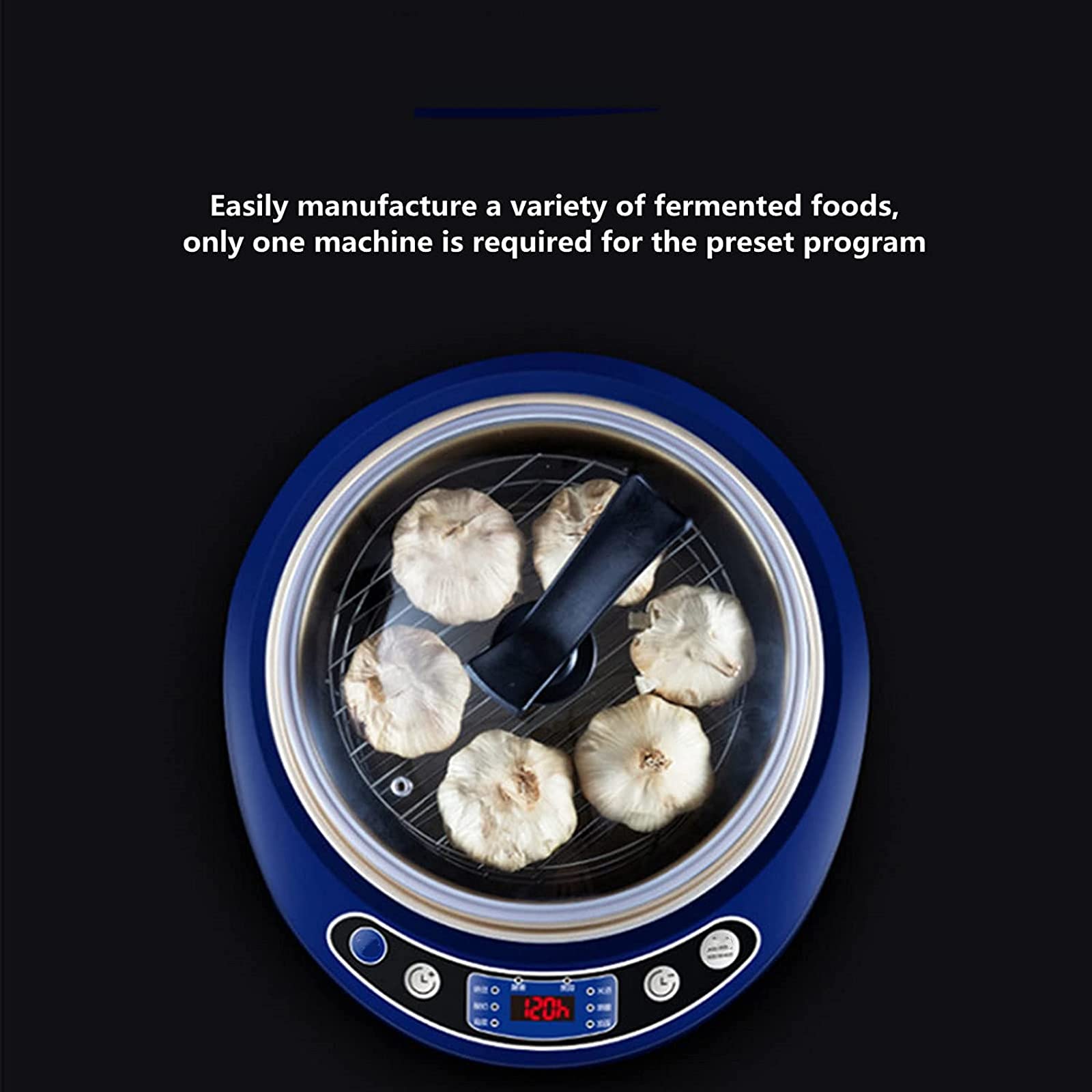 N / B 6l Intelligent Black Garlic Machine, Multi-Function Fermentation Machine, with Three-Layer Fermentation Rack, for Yogurt, Rice Wine, Fruit Vinegar, Etc