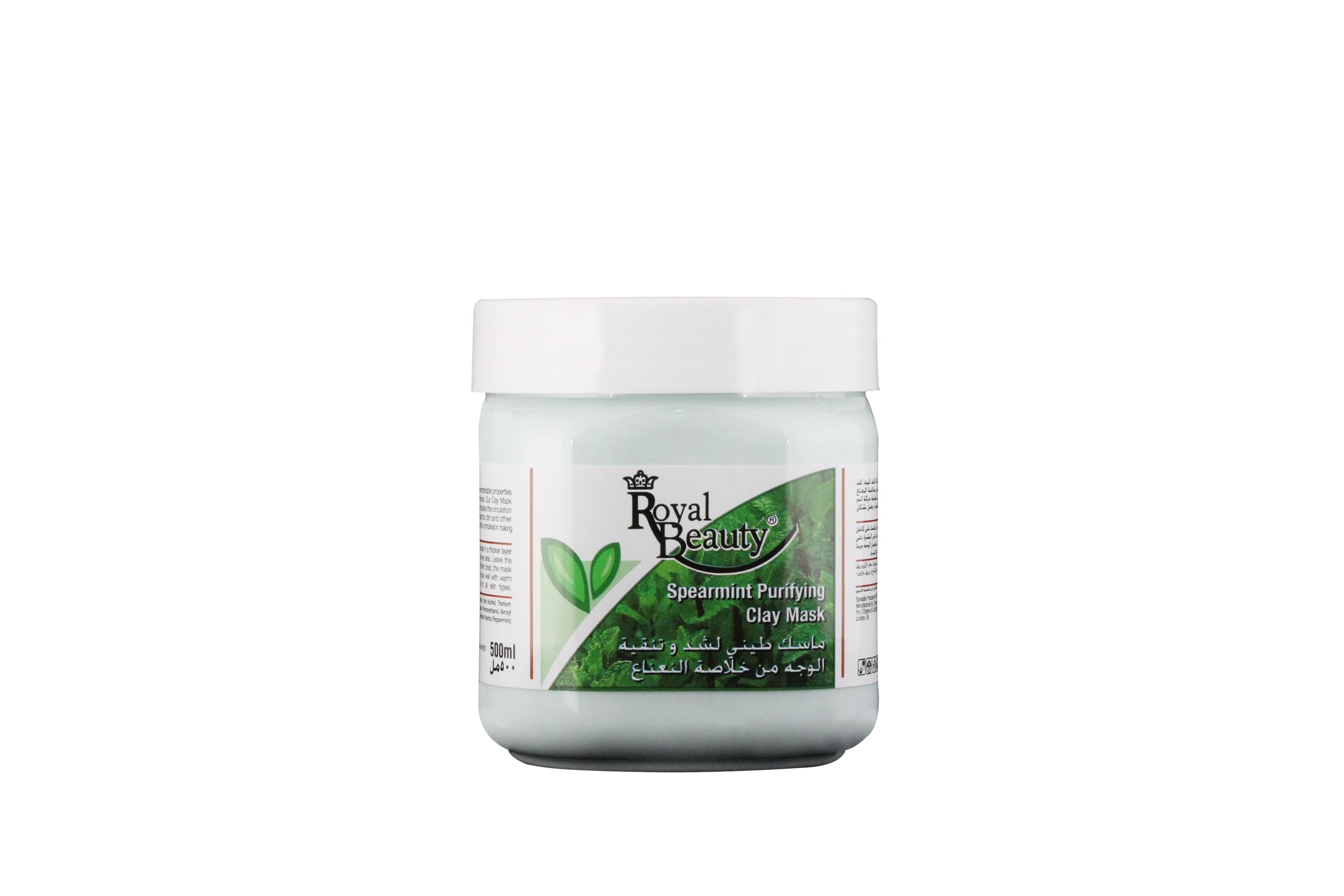 Mud Face Mask With Mint Extracts, Deeply Cleans and Tones, Enriched With Vitamins and Nutrients, 500 ml