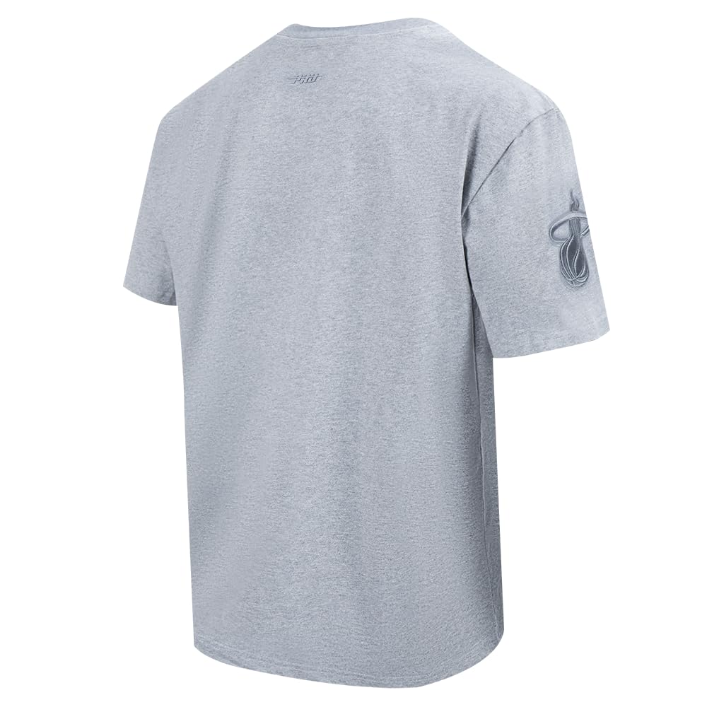 PRO Standard Men's NBA Neutral Short Sleeve Tee, Dark Heather Gray - Image 2