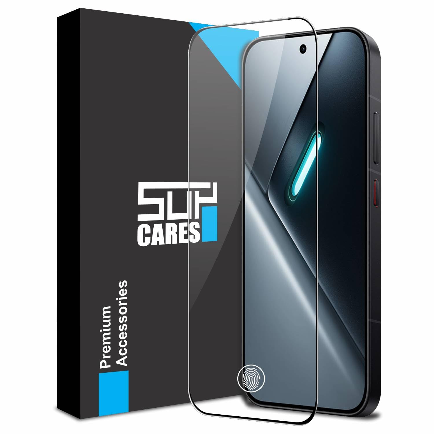 SupCares Tempered Glass for Poco X8 Pro (6.59 Inch) With Installation Kit | Military-Grade Gorilla Screen Protector | Edge to Edge Coverage | Black-picture-10