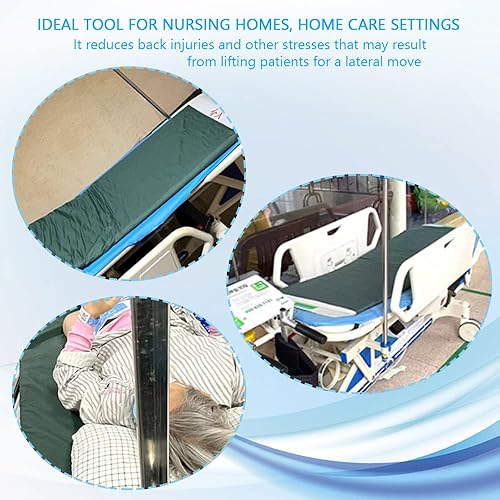 Miniatura 4 de Tabla de rodillo de transferencia de pacientes para mudanza y transferencia de pacientes mayores encamados - Dispositivo de asistencia de hoja