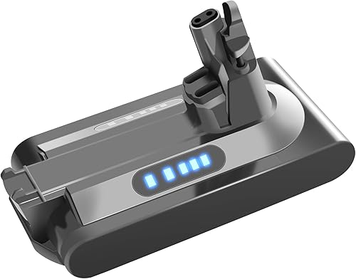 BATTIZ Batería de litio de 6000 mAh de repuesto compatible con Dyson V10, Animal V10, Absolute V10, Motorhead SV12, limpiador de vacío inalámbrico