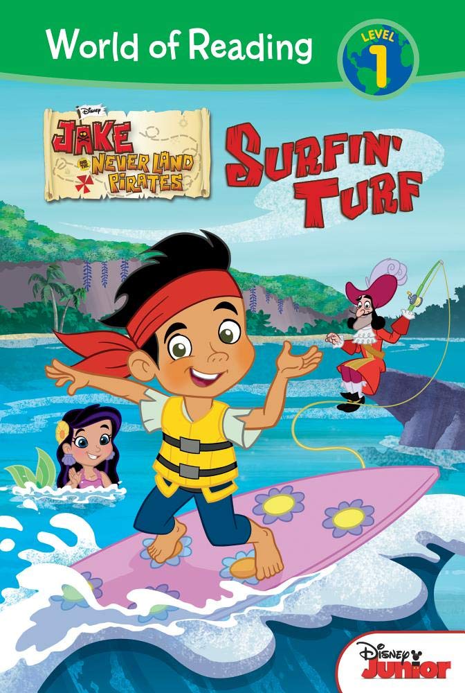 Surfin' Turf (Jake and the Never Land Pirates: World of Reading, Level 1)