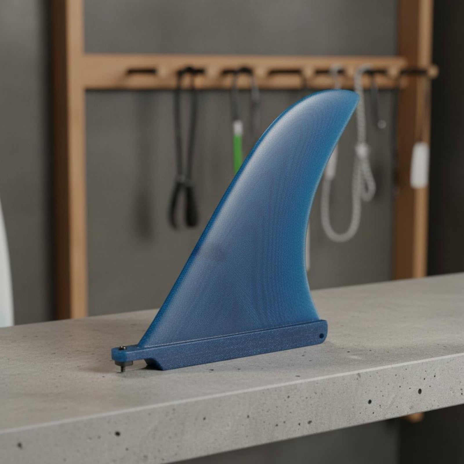 Milageto Surfbrett Surfboard Fin Longboard Fin Stand Up Paddel aus Fiberglas für Ruhiges Tracking Und Wendigkeit für Longboard Surfschule Urlaub