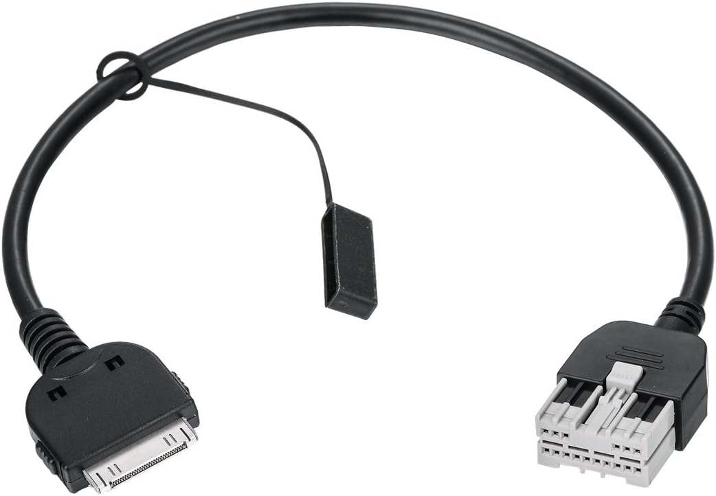 AUX Cable Compatible with Infiniti G35 2007-2008 G37 Sedan 2009-2010 G37 Coupe 2009+ Auxilary Harness Cable Compatible with Iphone4 4S iPod