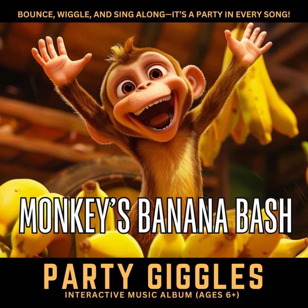 Monkey’s Banana Bash: Interactive Music Album (Ages 6+)