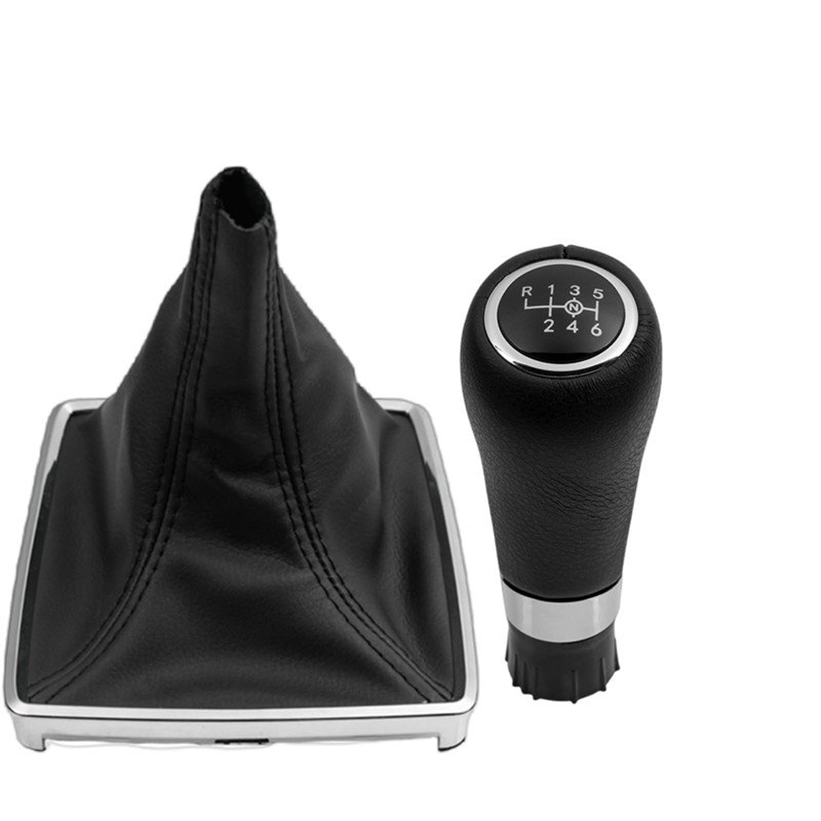 HSUKIHO Car Shift Knob Cover for Benz W204 W207 A207 W212 C204 C63 C300 C250 2008-2014 Car Gear Shift Knob Lever Shifter Gaitor Boot Dustproof Cover(Small Hole)