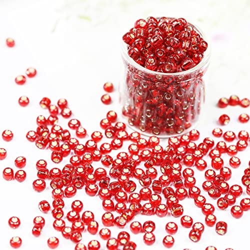 Bala&Fillic Lavender Color 4mm Seed Beads About 1200pcs/100Grams in Bag - Image 2