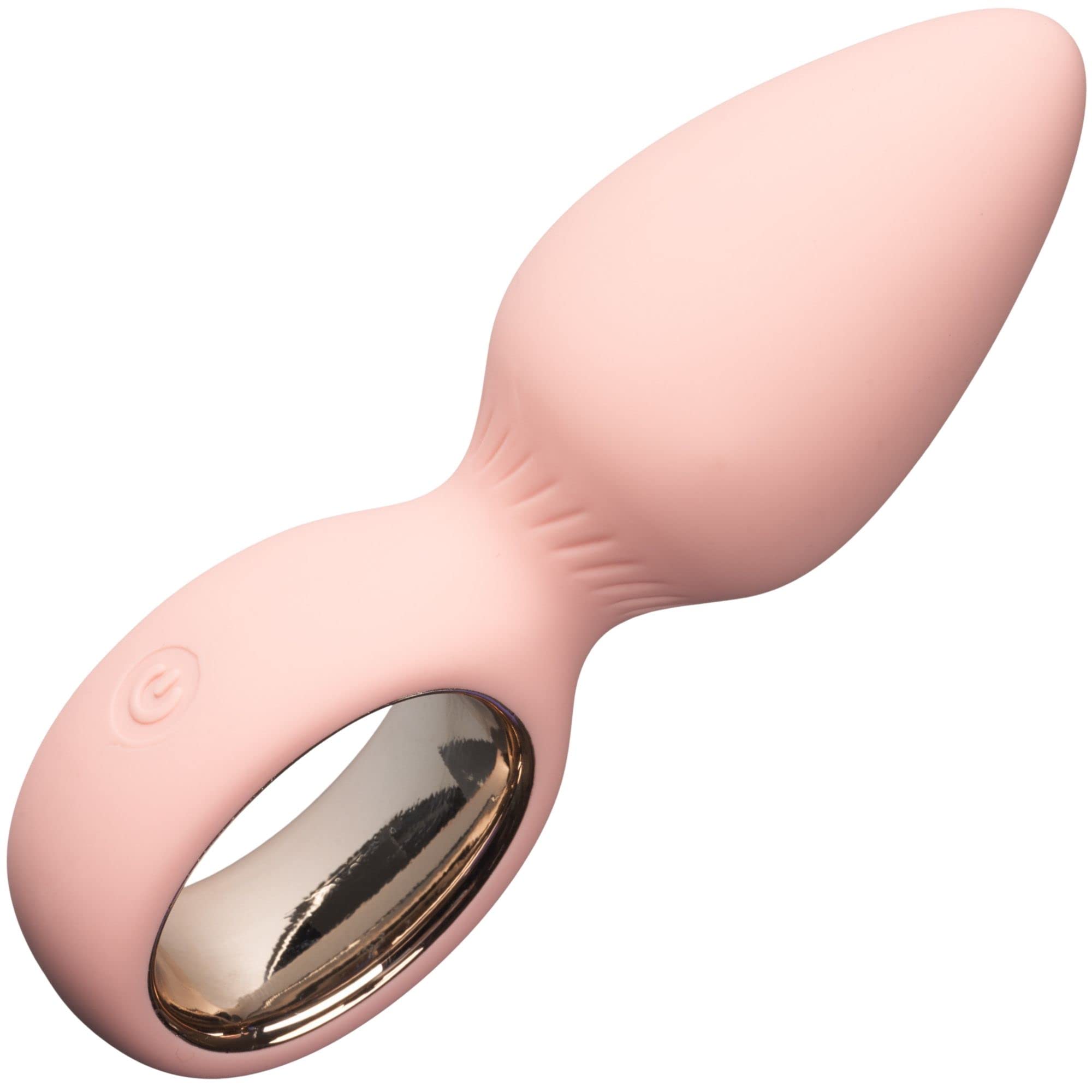Sinful Color Up Vibrating Silicone Anal Plug 2 3 Inch Beginner  