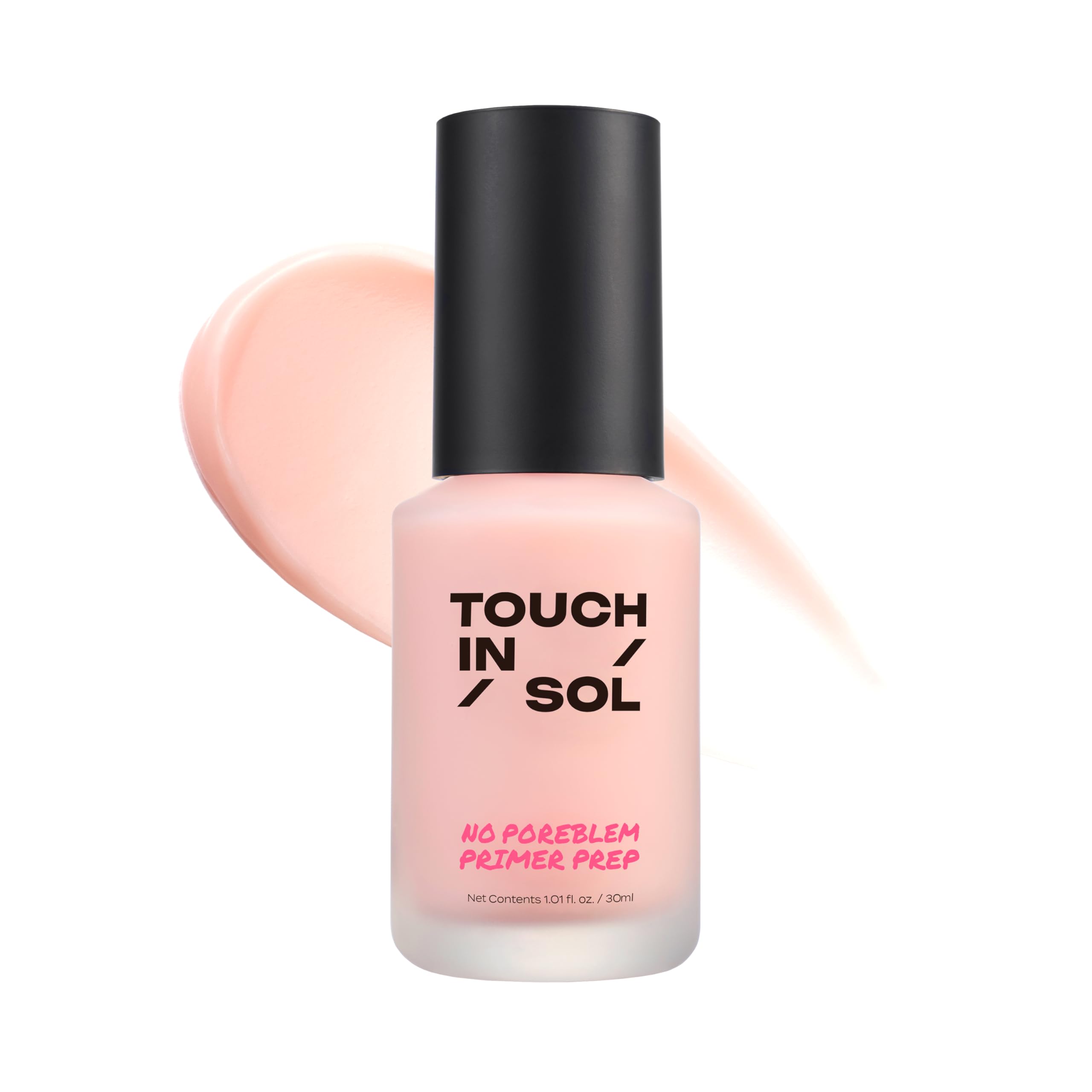 TOUCH IN SOL No Poreblem Primer Prep – Hydrating Makeup Primer, Smooth Matte Finish, Lightweight Pore-Smoothing Base for Long-Lasting Makeup, Korean Makeup Primer for Face (1.01 fl oz) Primer Prep 1.01 Ounce (Pack of 1)