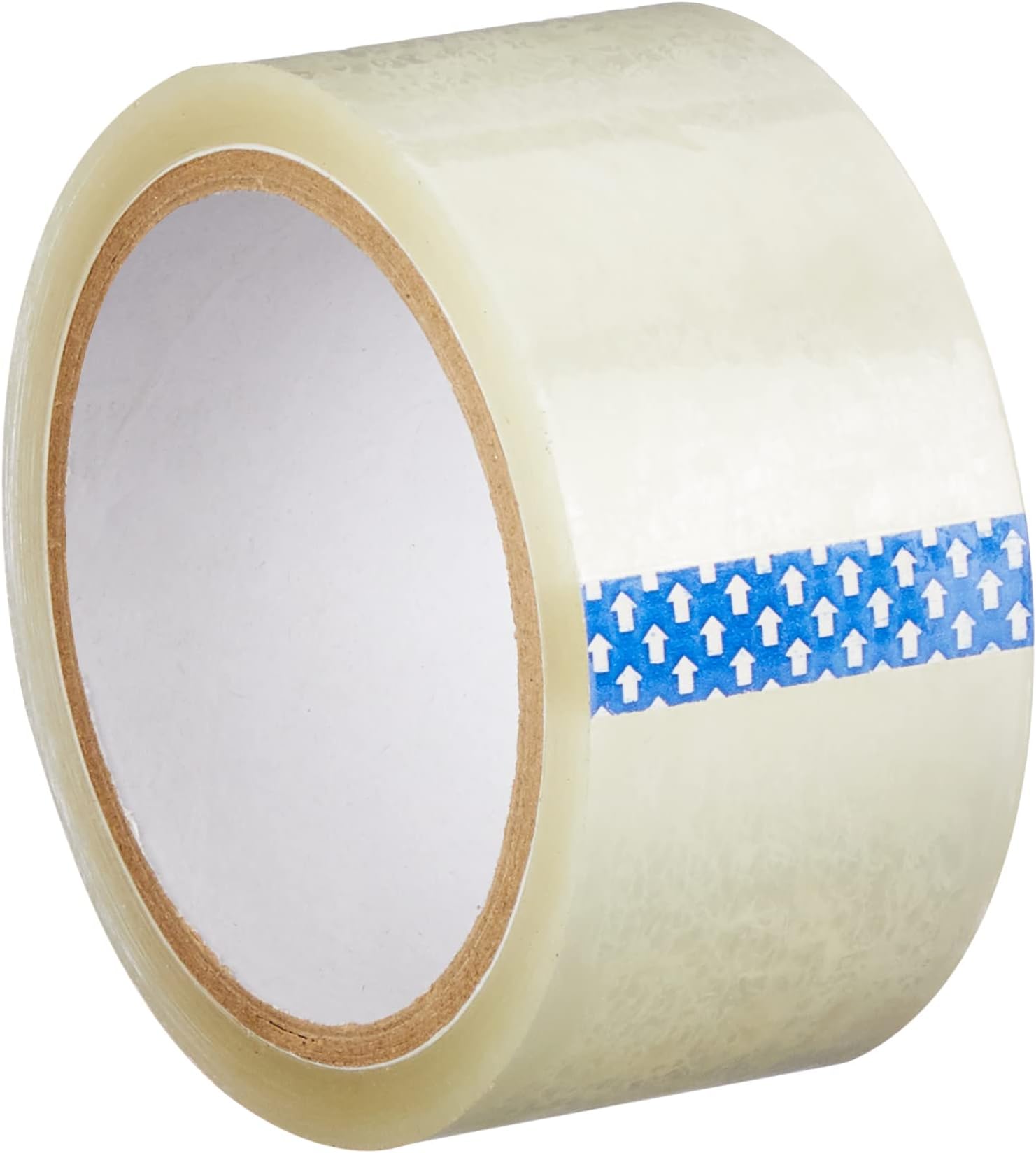 Amazon Brand - Solimo BOPP Packaging Clear Tape (Transparent), 48 mm X 50 meter, Pack of 2