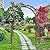 VINGLI Wooden Garden Arbor, Wedding Arch, 7ft Arch Backdrop Stand for Ceremony, Wood Trellis for Plant Climbing, Christmas Decor Pergola for Garden Backyard, Lawn