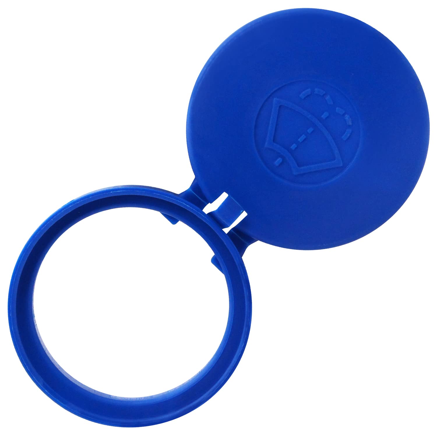 Amavoler 643230 9637915780 Windshield Washer Fluid Reservoir Bottle Tank Cap Aftermarket Replacement Parts Fit for Citroen C4 2004 to 2015.