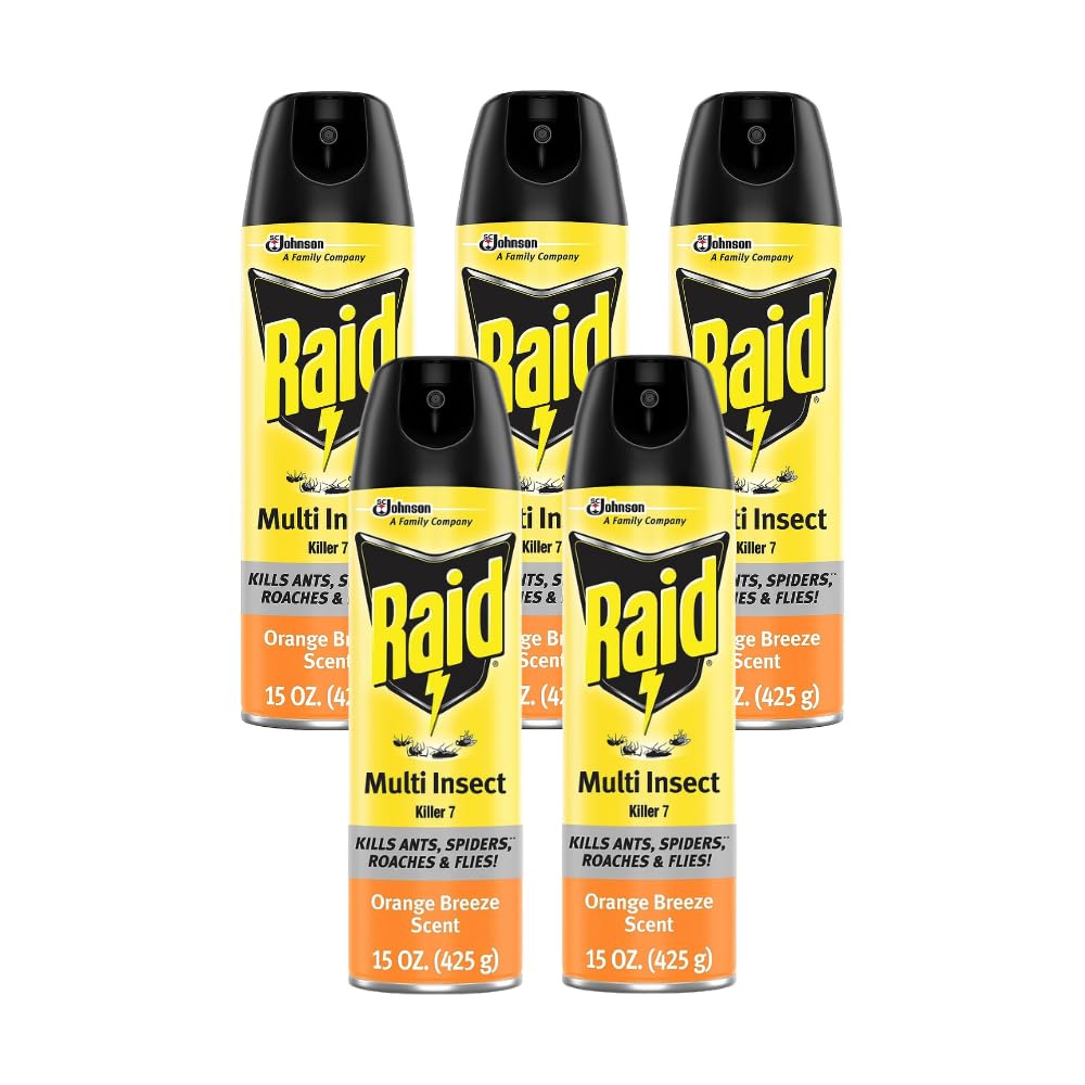 Amazon.com: Raid Multi Insect Killer, Orange Breeze 15 Ounce (Pack