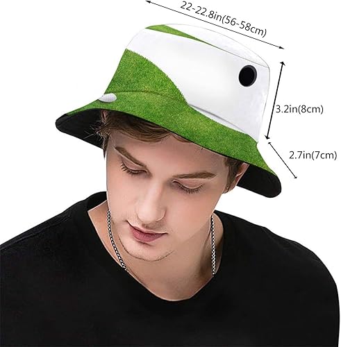 Miniatura 3 de Sombrero de pescador deportivo con pelota de golf, gorra de pescador casual, sombrero de golf Boonie, sombrero de viaje para playa, sombrero de sol