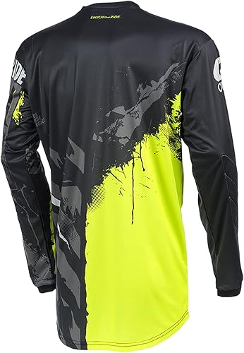 Miniatura 2 de O'Neal Element Jersey Ride, NegroAmarillo Neón, XL