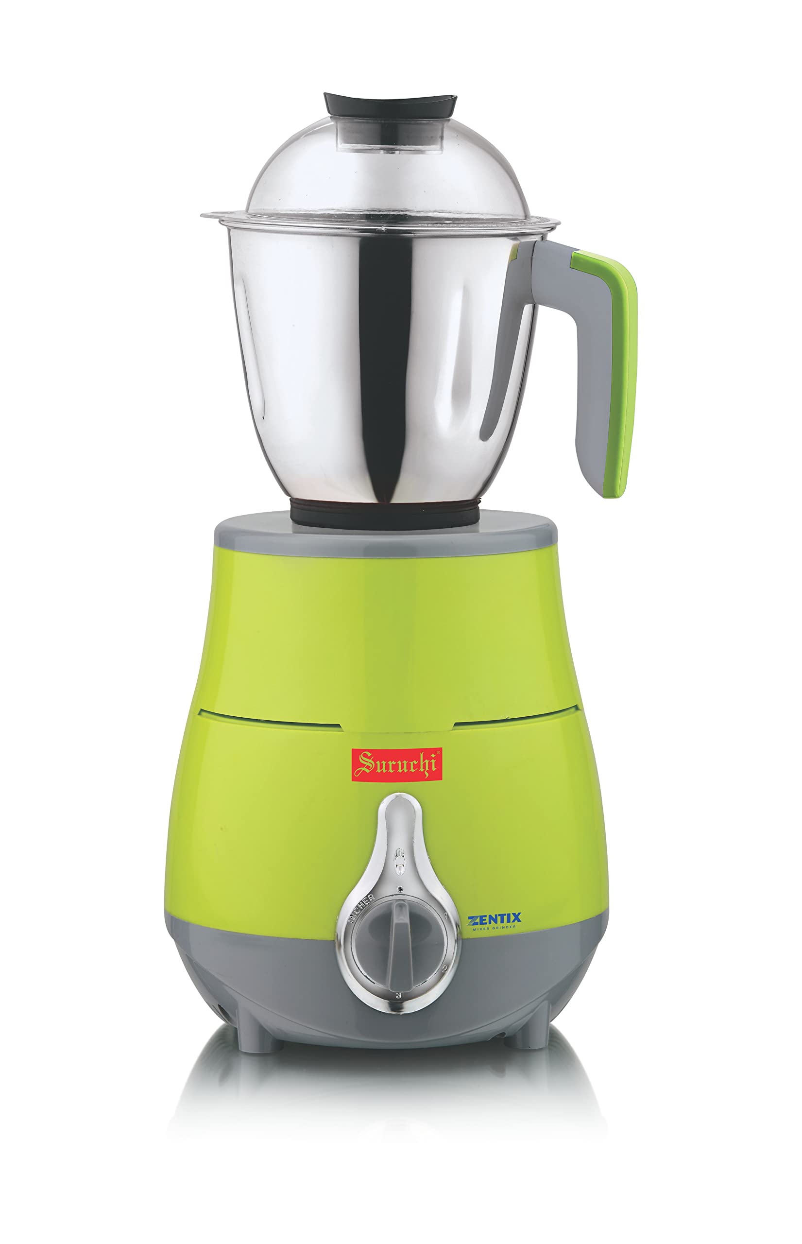 Buy Suruchi Zentix 800Watts Mixer Grinder with 3 Stainless Steel