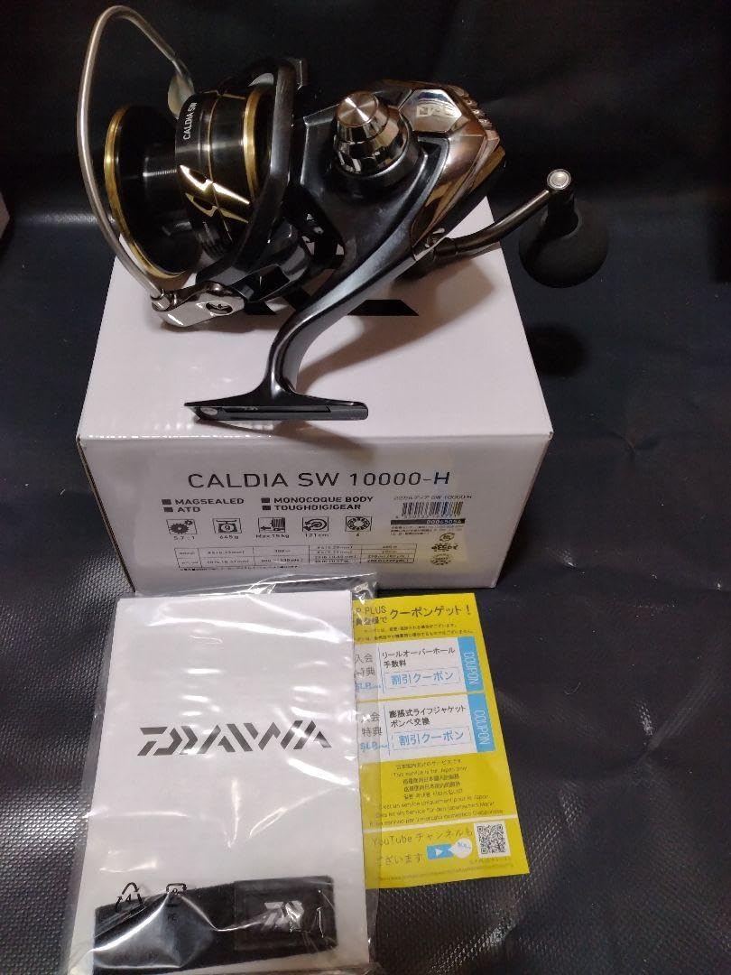 ダイワ　22 カルディアSW 10000-H 箱、取説、バンド付き ダイワ 22 カルディアSW 10000-H 箱、取説、バンド付き ダイワ 22