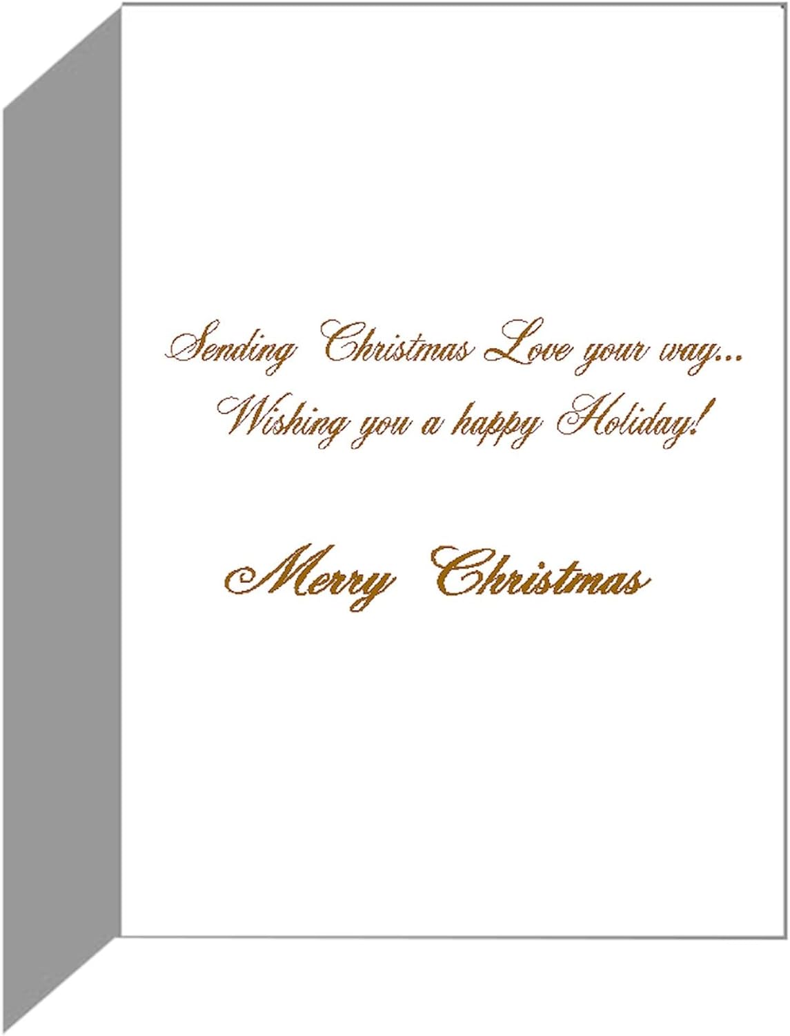 CafePress Poodle Christmas Greeting Card (20-pack), Note Card with Blank Inside, Birthday Card Matte