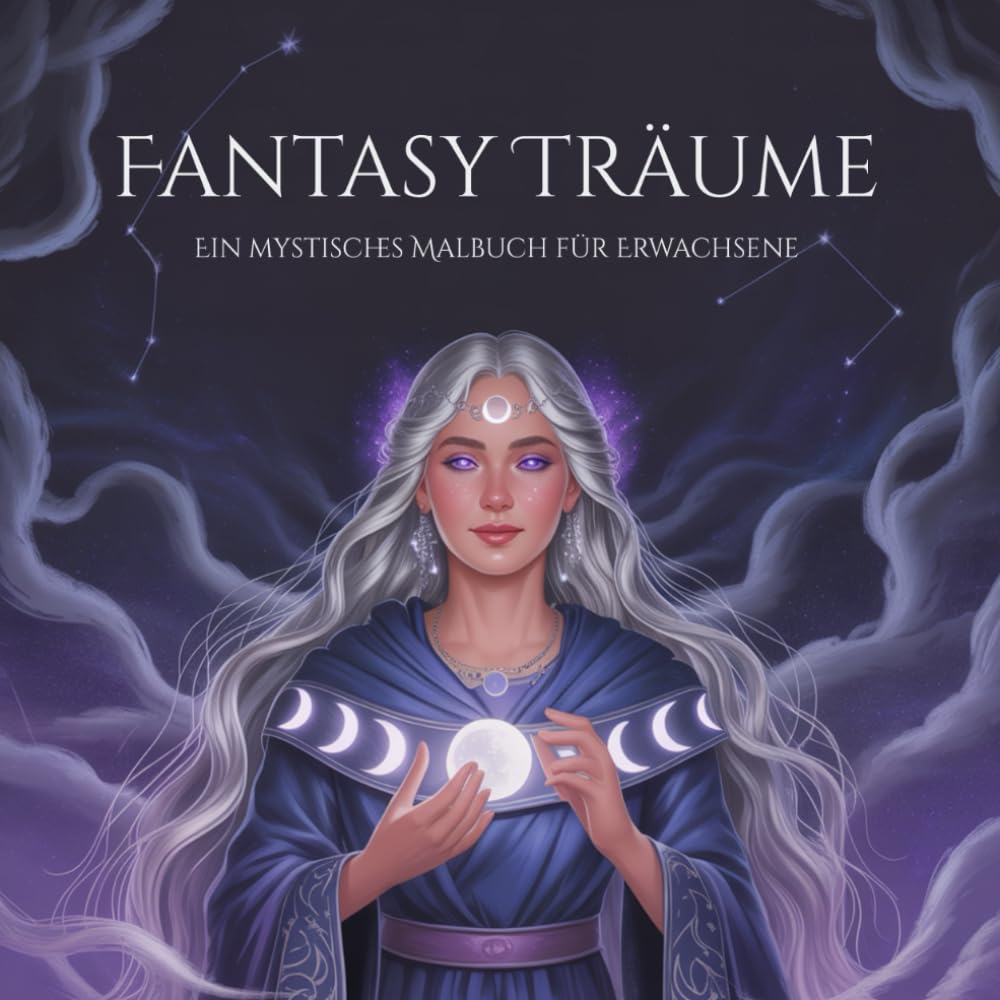 Fantasy Träume: Ein mystisches Malbuch für Erwachsene