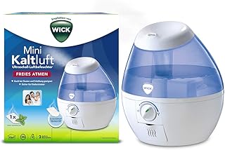 Wick Kompakter Kaltnebel-Luftbefeuchter, ideal für Kinderzimmer