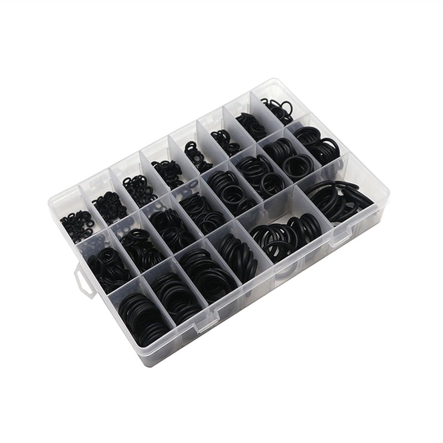Juntas tóricas Arandela de sellado de goma, junta tórica Kit de anillo de sello de goma Espesor 1/1,5 mm Anillo de sellado de junta tórica de caucho de nitrilo Juego de kit de goma con junta tórica (C