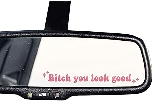Love Your Look Mirror Decals for Sisters (Pink)