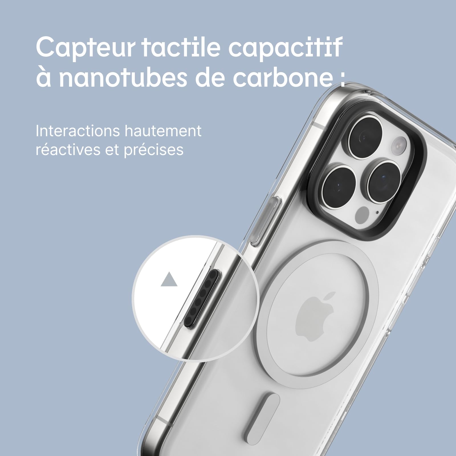 RhinoShield Coque Clear avec MagSafe pour iPhone 16 Pro Max
