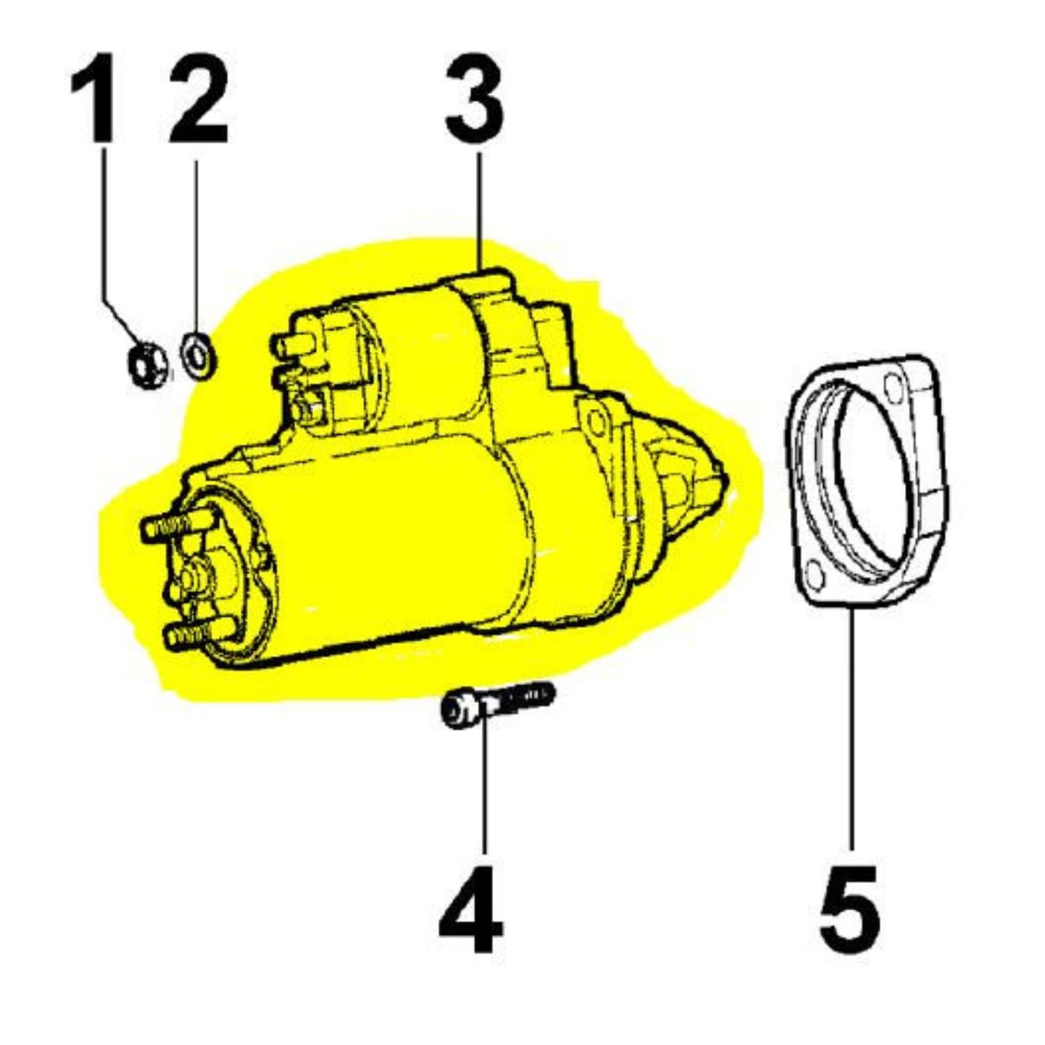 Amazon.com: Genuine ED0058402810-S Starter Motor for Kohler