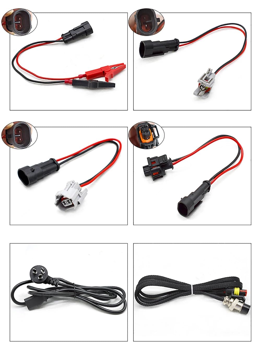 Herramienta Multifunción para Comprobar Inyectores Common Rail Electromagnéticos Diésel con Bobina